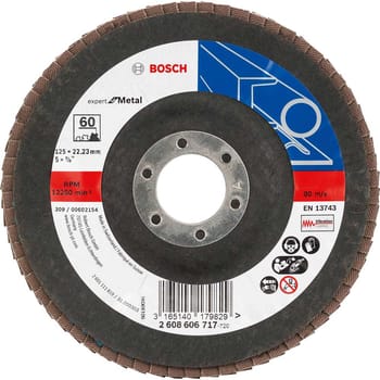 Bosch EXPERT X551 for Metal Angled Flap Disc