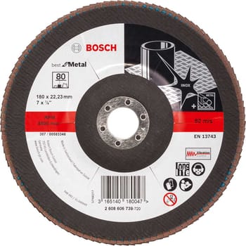 Bosch PRO Zirconium Abrasive Flap Disc