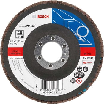 Bosch EXPERT X551 for Metal Angled Flap Disc
