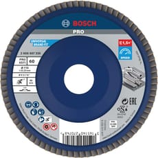 Bosch PRO X571 Best for Metal Straight Flap Disc