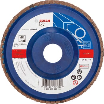 Bosch EXPERT X551 for Metal Straight Flap Disc