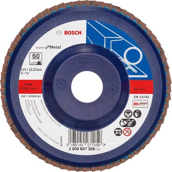 Bosch EXPERT X551 for Metal Straight Flap Disc