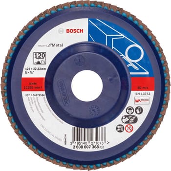 Bosch EXPERT X551 for Metal Straight Flap Disc