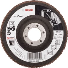 Bosch X581 Best for Inox Straight Flap Disc