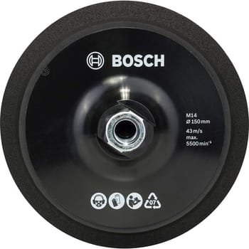 Bosch M14 Hook and Loop Backing Pad