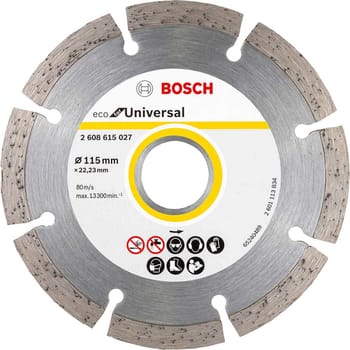 Bosch ECO Universal Segmented Diamond Cutting Disc Pack of 10