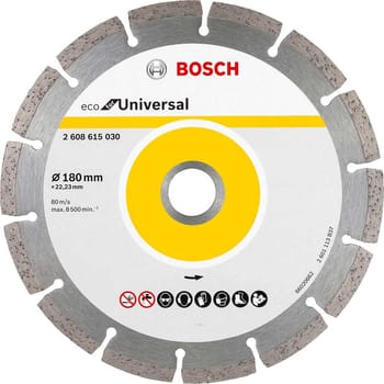 Bosch ECO Universal Segmented Diamond Cutting Disc Pack of 10