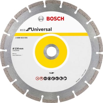 Bosch ECO Universal Segmented Diamond Cutting Disc