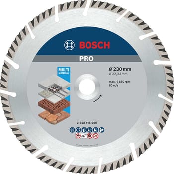 Bosch PRO Multi Material Diamond Cutting Disc