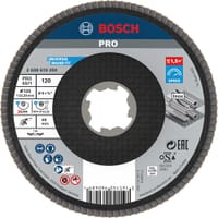 Bosch PRO X Lock Zirconium Abrasive Flap Disc 