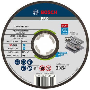 Bosch PRO X Lock Rapido Metal and Inox Cutting Disc