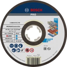 Bosch PRO X Lock MultiConstruction Multi Material Cutting Disc