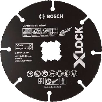 Bosch X Lock Carbide Multi Cutting Disc