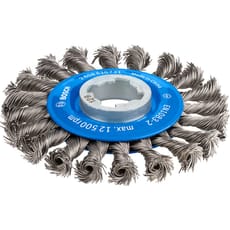Bosch PRO X Lock Knotted Wire Wheel