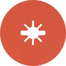 Bosch EXPERT R782 Prisma Ceramic X LOCK Fibre Disc 115mm