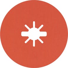 Bosch EXPERT R782 Prisma Ceramic X LOCK Fibre Disc 125mm