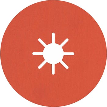 Bosch EXPERT R782 Prisma Fibre Sanding Disc 180mm