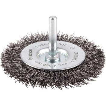 Bosch PRO 0.3mm Crimped Steel Wire Wheel Brush