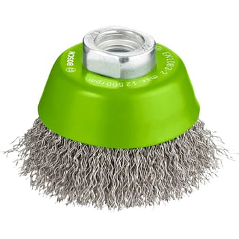 Bosch PRO 0.3mm Inox Crimped Wire Cup Brush