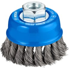 Bosch PRO 0.35mm Knotted Steel Wire Cup Brush