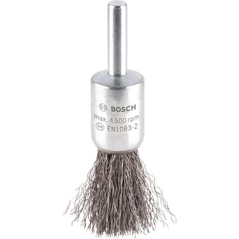 Bosch PRO 0.2mm Crimped Steel Wire Pencil Brush