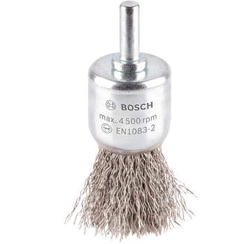 Bosch PRO 0.3mm Crimped Inox Steel Wire Pencil Brush
