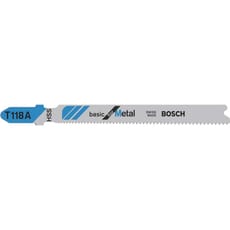 Bosch T118 A Metal Cutting Jigsaw Blades