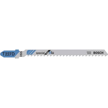 Bosch PRO T227 D Aluminium Cutting Jigsaw Blades
