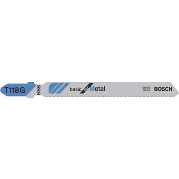 Bosch T118 G Metal Cutting Jigsaw Blades