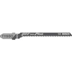 Bosch T119 BO Wood Cutting Jigsaw Blades