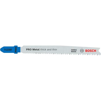 Bosch PRO T123 XF Progressor Metal Cutting Jigsaw Blades