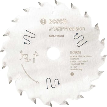 Bosch Top Precision Wood Cutting Saw Blade
