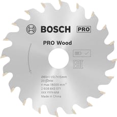 Bosch PRO Wood Cutting Saw Blade