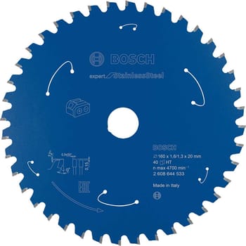 Bosch EXPERT Cordless Circular Saw Blade for Stainless Steel