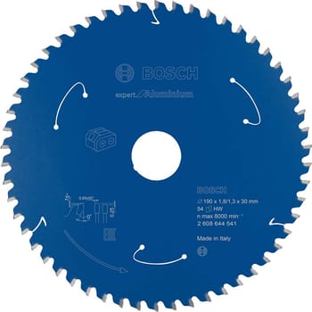 Bosch EXPERT Cordless Circular Saw Blade for Aluminium