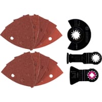 Bosch 13 Piece Universal Starlock Oscillating Multi Tool Accessory Set 