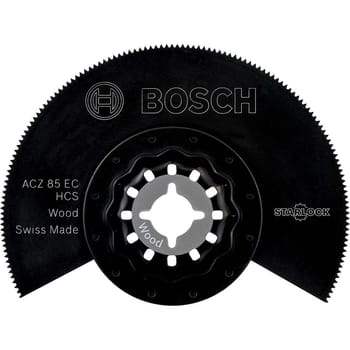 Bosch ACZ EC HCS Starlock Oscillating Multi Tool Wood Segment Saw Blade