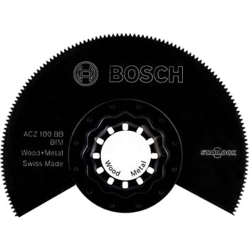 Bosch ACZ 100 BB Starlock Oscillating Multi Tool Metal and Wood Segment Saw Blade