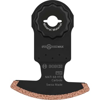 Bosch PRO MATI 68 RT3 Starlock Max Oscillating Multi Tool Grout Blade
