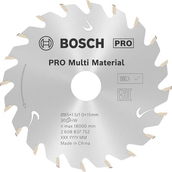 Bosch PRO Cordless Multi Material Cutting Circular Saw Blade