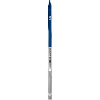 Bosch EXPERT Self Cut Speed Hex Shank Wood Flat Drill Bit 400mm Long