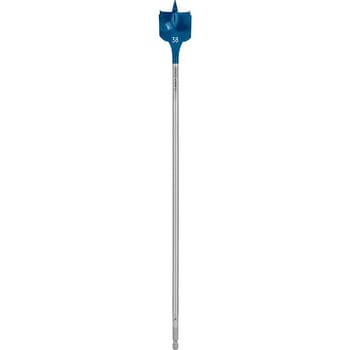 Bosch EXPERT Self Cut Speed Hex Shank Wood Flat Drill Bit 400mm Long