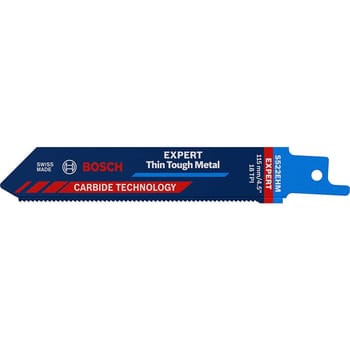 Bosch EXPERT S522EHM Thin Tough Metal Cutting Reciprocating Sabre Saw Blades