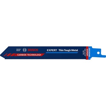 Bosch EXPERT S922EHM Thin Tough Metal Cutting Reciprocating Sabre Saw Blades
