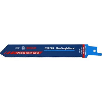 Bosch EXPERT S922EHM Thin Tough Metal Cutting Reciprocating Sabre Saw Blades