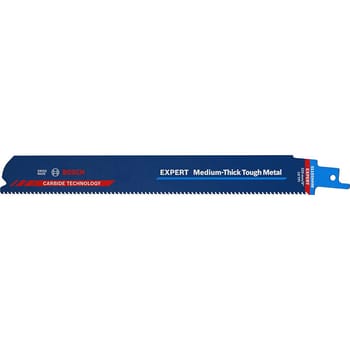 Bosch EXPERT S1155HHM Medium-Thick Tough Metal Cutting Reciprocating Sabre Saw Blades