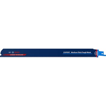 Bosch Expert S1255HHM Medium-Thick Tough Metal Cutting Reciprocating Sabre Saw Blades