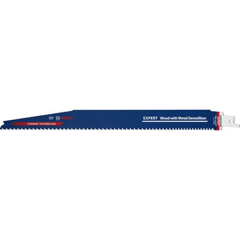 Bosch EXPERT S1267XHM Tough Metal Embedded Wood Reciprocating Sabre Saw Blades