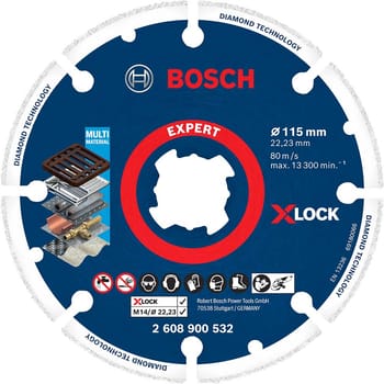 Bosch EXPERT X Lock Diamond Metal Cutting Disc
