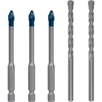 Bosch Expert HEX-9 Hard Ceramic 10x Longer Hard Ceramic Porcelain Tile Drill Bit